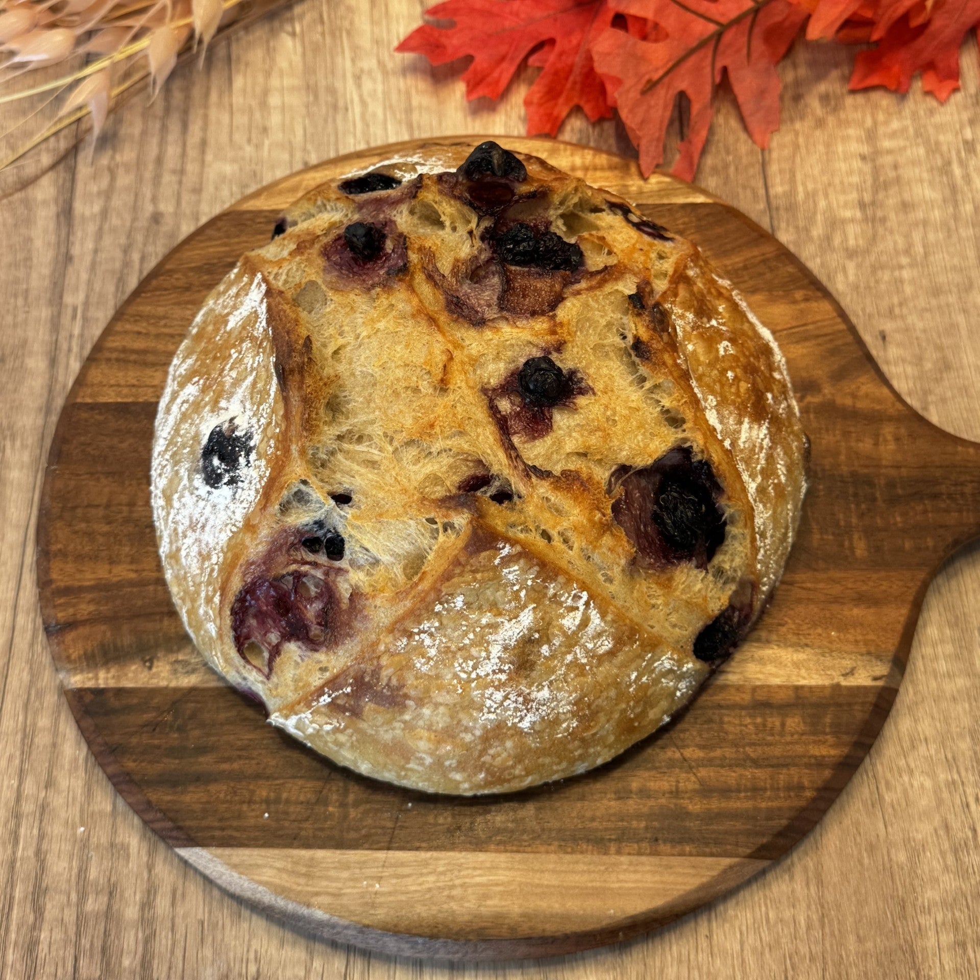 MicroBites Lemon Blueberry Sourdough Loaf | Fresh Home-Baked