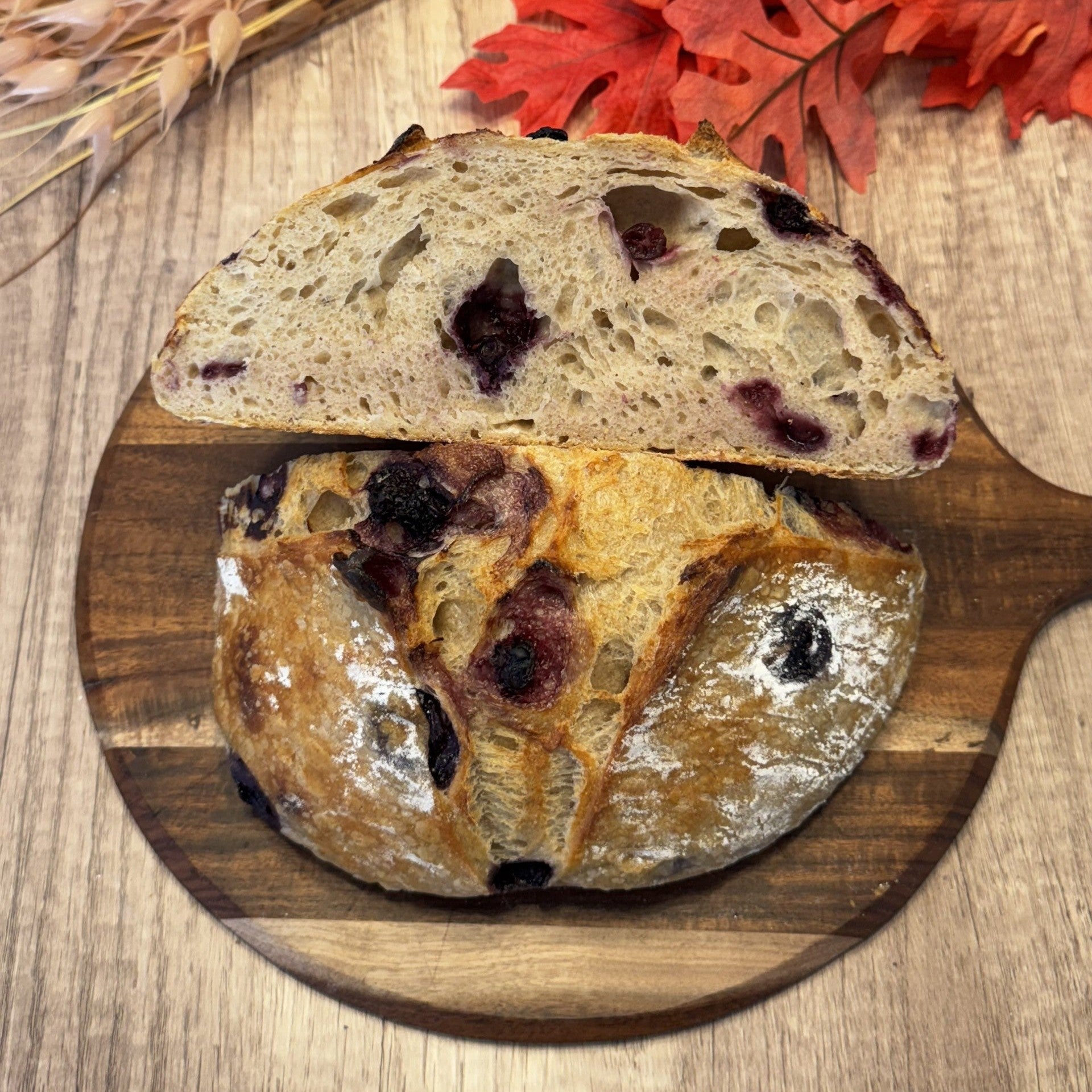 MicroBites Lemon Blueberry Sourdough Loaf | Fresh Home-Baked