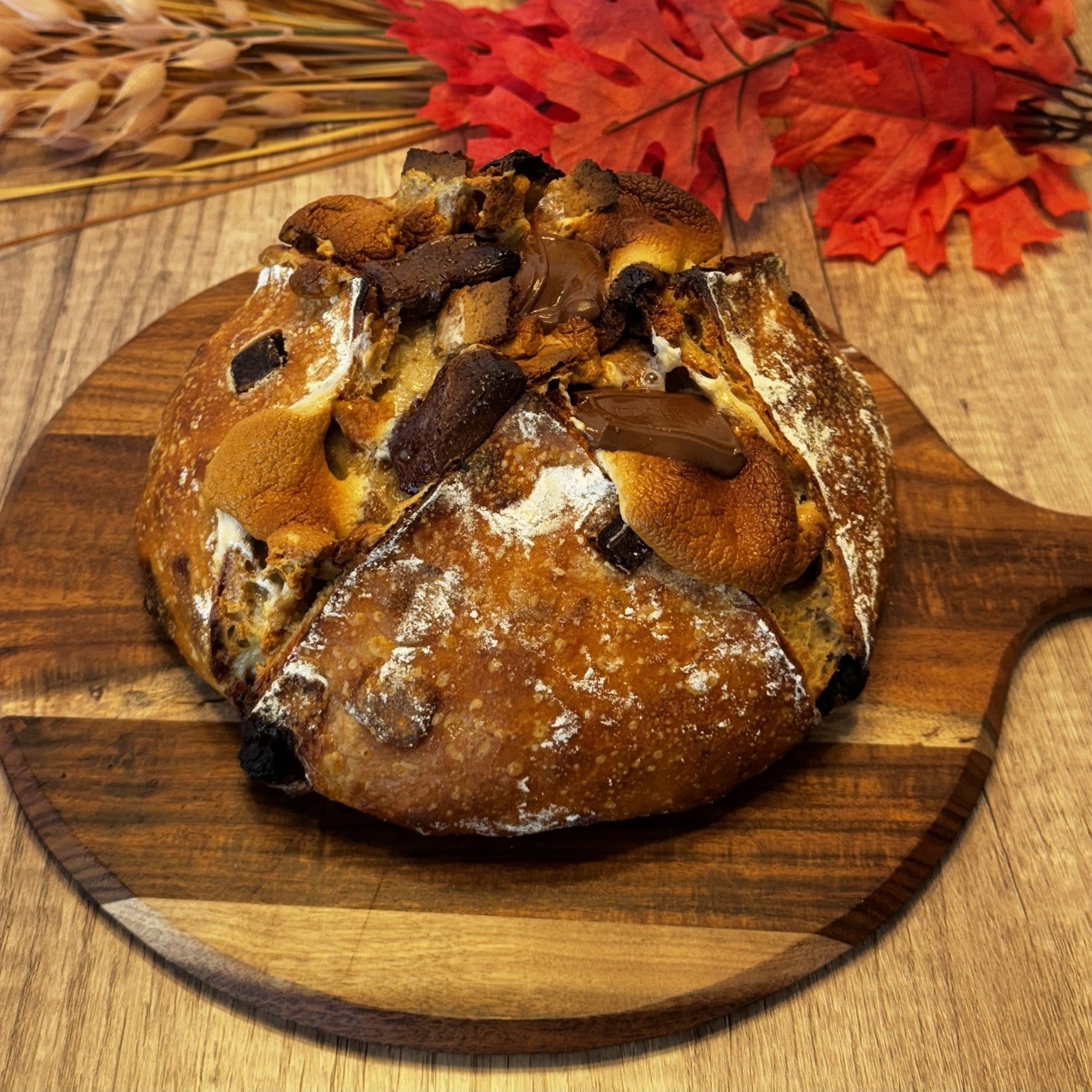 MicroBites Premium S’Mores Sourdough Loaf | Fresh Home-Baked