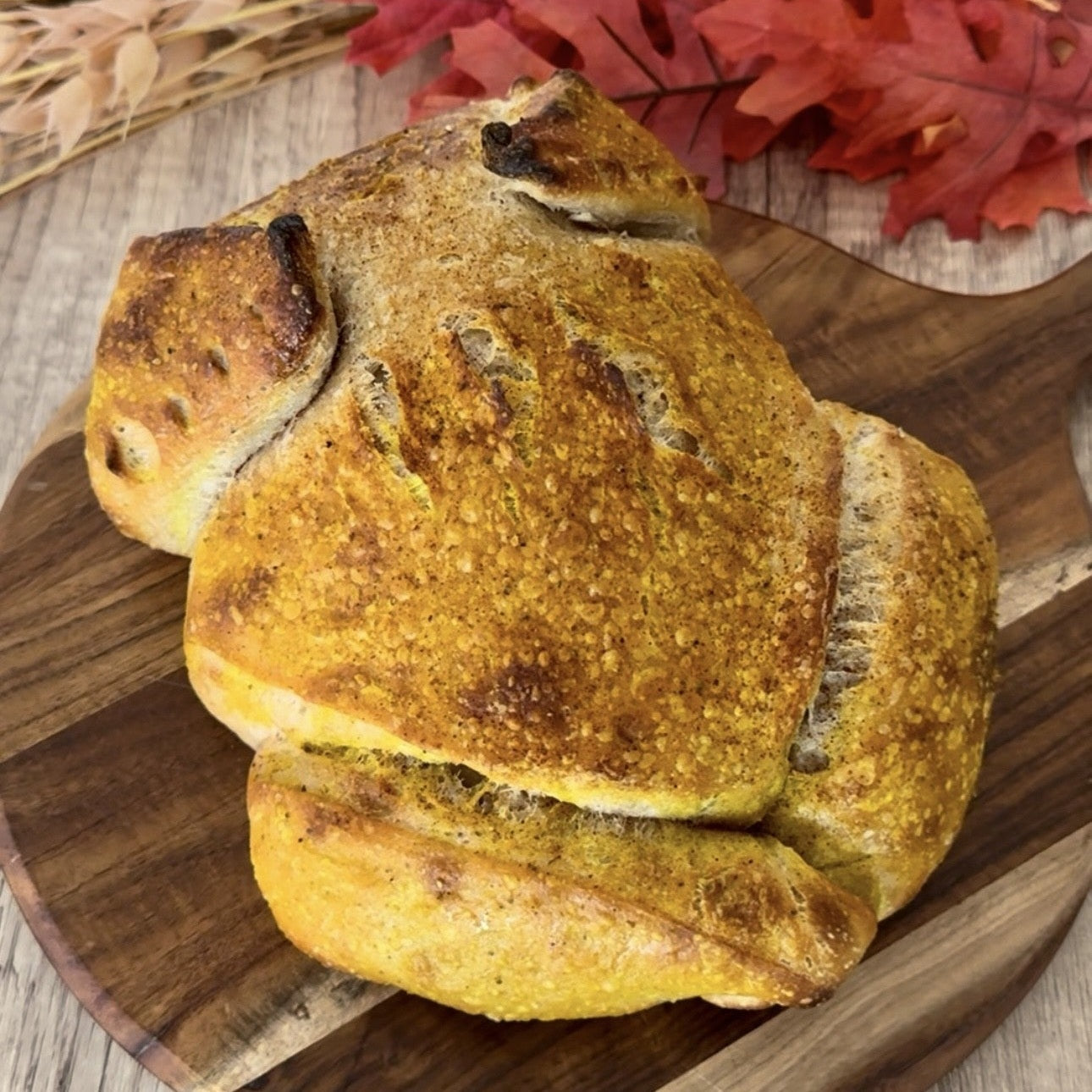 MicroBites Seasonal Turkey Sourdough Loaf | Fresh Home-Baked