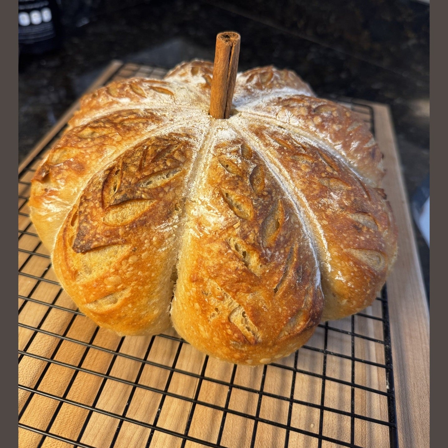 MicroBites Pumpkin Sourdough Loaf | Fresh Home-Baked